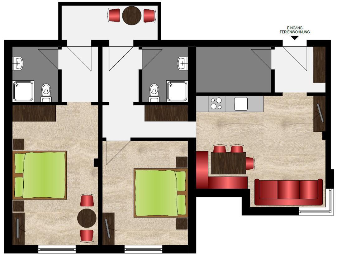 Appartamento Chasa Monthani Ischgl Esterno foto